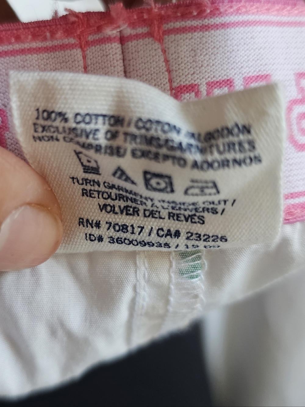 Love Pink Fruit Print Sleep Shorts - Strawberries & Bananas - Picture 4 of 4
